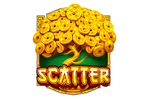 สัญลักษณ์ Scatter Tiger Treasures