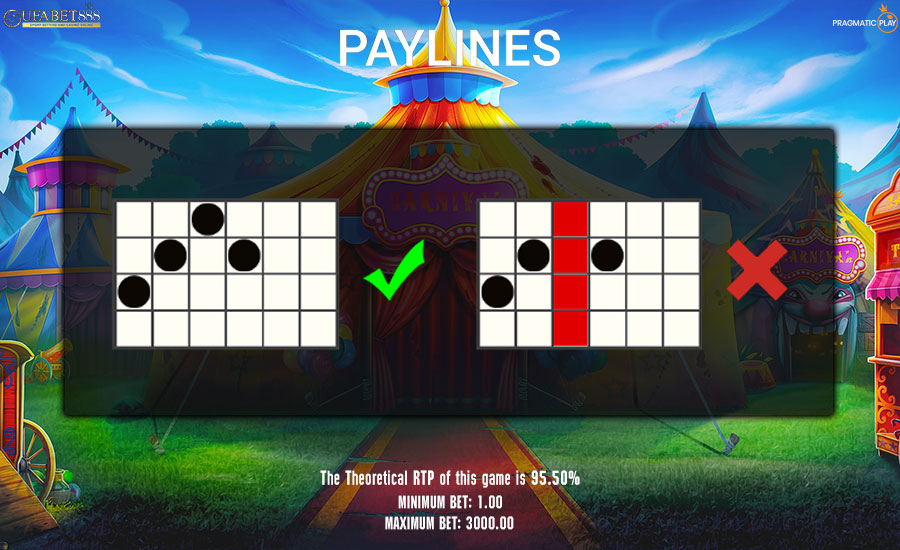 Paylines Zombie Carnival